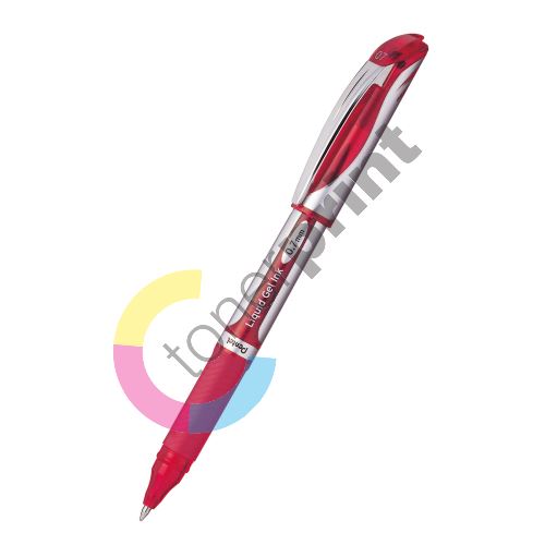 Pentel EnerGel BL57, gelové pero, červené 1