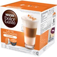 Nescafé Dolce Gusto Latte Macchiato Caramel, 8+8ks
