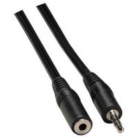 Audio kabel kabel 3.5mm stereo jack/3.5mm stereo jack, F/M, 5m, LOGO