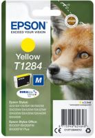 Inkoustová cartridge Epson T1284, C13T12844010, yellow, 3,5 ml, originál Inkoustová cartridge Epson T1284, C13T12844010, yellow, 3,5 ml, originál