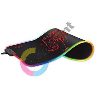 RGB Podložka pod myš, MG8, herní, černá, 350 x 250 mm, 3 mm, Marvo, RGB podsvícení
