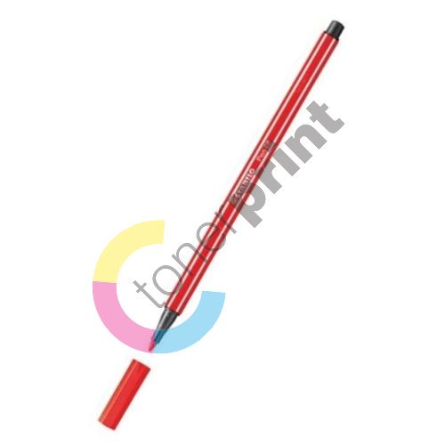 Fix Stabilo Pen 68, karmínově červená, 1mm 1