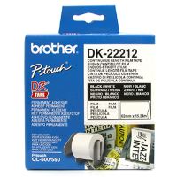 Filmová role Brother  62mm x 15.24m, bílá, 1 ks, DK22212, pro tiskárny štítků 3