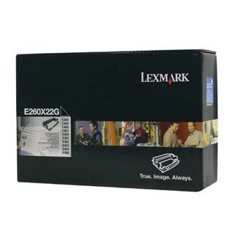 Optický válec Lexmark E260X22G, E260, E360, E460, X264, X364, černý, originál