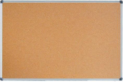 Korková tabule 60 × 90 cm, hliníkový rám