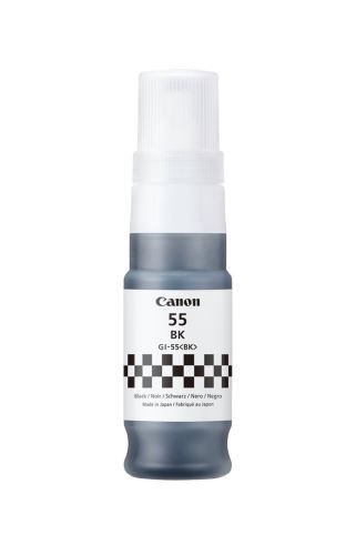 Inkoust Canon GI-55 BK, 6292C001, black, 70 ml, MAXIFY GX1050, GX2050, originál