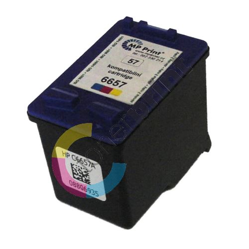 Cartridge HP C6657A, color, No. 57, TB, MP print 1