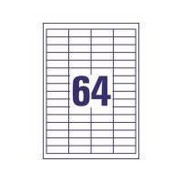 Univerzální etikety AVERY QuickPEEL 48,5x16,9 mm 100 listů A4 - 3667 3 (2)