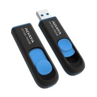 lash disk ADATA UV128 256 GB USB 3.2 Gen 1, USB-A, 100 MB/s, černo-modrý