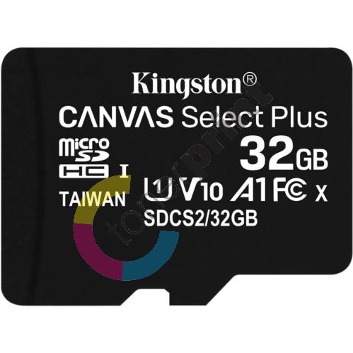32GB Kingston microSDHC Canvas Select Plus A1 CL10 1