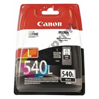 Canon originální ink PG-540L, black, blistr s ochranou, 300str., 11ml, 5224B011, Canon Pixma MG2150, 3150