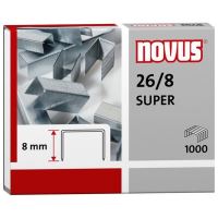 Sponky do sešívačky Novus Super 26/8, 1000 ks