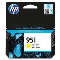 Inkoustová cartridge HP 951 (CN052AE), žlutá, 535 stran, originál