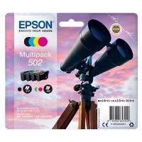 Inkoustové cartridge Epson 502, C13T02V64010, CMYK, multipack, originál