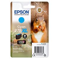 Inkoustová cartridge Epson 378XL, C13T37924010, cyan, 9,3 ml, originál Inkoustová cartridge Epson 378XL, C13T37924010, cyan, 9,3 ml, originál