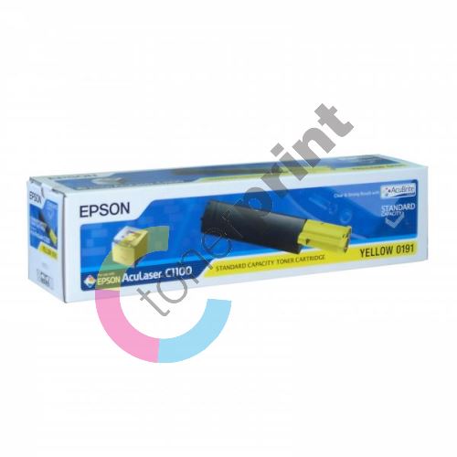 Toner Epson C13S050191, yellow, originál 2