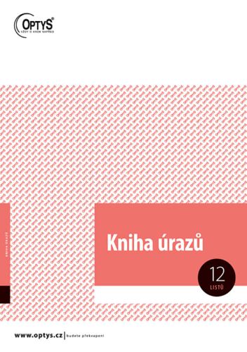 Kniha úrazů A4, OP1229 1