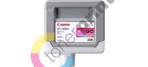 Cartridge Canon PFI-306M, magenta, originál 1