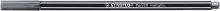 Fix STABILO Pen 68, 1mm, metallic, stříbrná