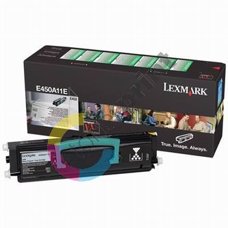 Toner Lexmark E450, E450A11E, originál 1
