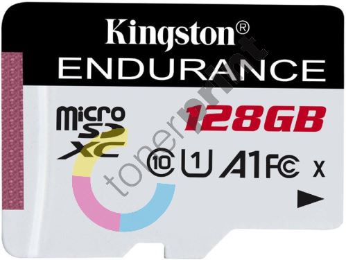 128GB Kingston microSDXC Endurance CL10 A1 95R/45W bez adapteru 1