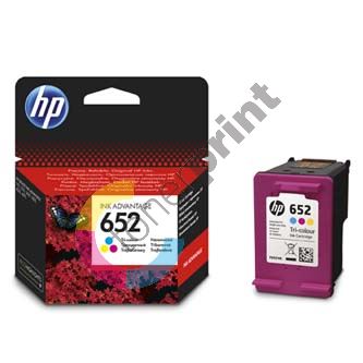 HP originální ink F6V24AE, HP 652, color, 200str., HP DeskJet IA 4530, 4535, 4675, 1115, 2