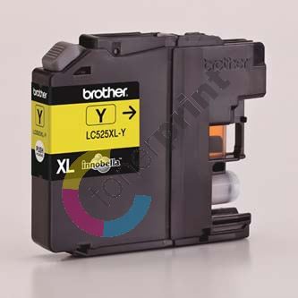 Inkoustová cartridge Brother LC-525XLY, DCP-J100, DCP-J105, MFC-J200, yellow, originál