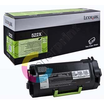 Toner Lexmark 52D2X00, MS811, 812, black, originál