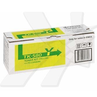 Toner Kyocera TK-580Y, FS-C5150DN, yellow, originál