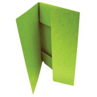 Odkládací mapa 3 klopy A4 prešpán 253, světle zelená