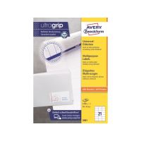 Univerzální etikety AVERY 70x41 mm 100 listů A4 - 3481 2 (1)