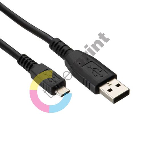 Kabel USB (2.0), USB A M- USB micro M, 1m, Logo 1