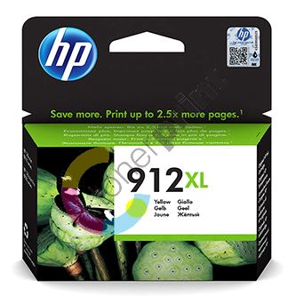 HP originální ink 3YL83AE#301, HP 912XL, yellow, blistr, 825str., high capacity, HP Office