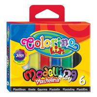 Modelovací hmota Colorino, plastelína, 6 barev