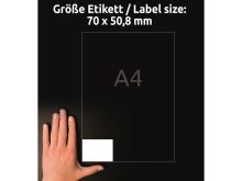 Samolepící etikety Ultragrip 70 x 50,8 mm, 220 listů A4 3669-200 7 (6)