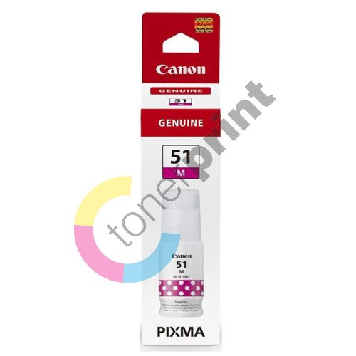 Inkoustová cartridge Canon GI-51M, Pixma G1420, G2420, G2460, G3420, magenta, 1