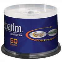 Verbatim CD-R, DataLife PLUS, 700 MB, Crystal, cake box, 43343, 52x, 50-pack