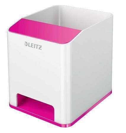 Hudební stojánek na tužky Leitz Wow, dvoubarevný, růžový
