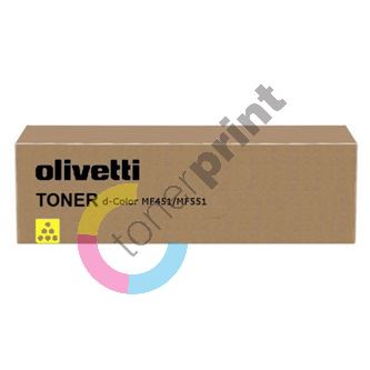 Toner Olivetti D-COLOR MF 551, yellow, B0819, originál 1