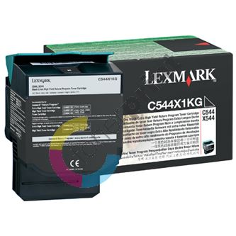 Toner Lexmark X544x, 0C544X1KG, černý, originál 1