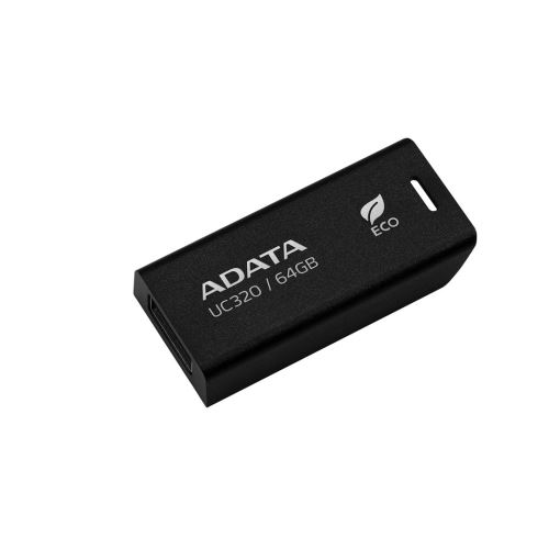 Flash disk ADATA UC320 64 GB USB 3.2 Gen 1, USB-A, 100 MB/s, černý
