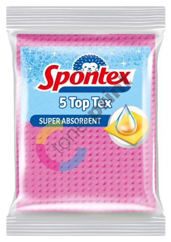 Spontex Top Tex víceúčelová houbová utěrka 5 kusů