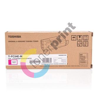 Toner Toshiba T-FC34EM, e-studio 287, 347, 407, magenta, 6A000001533, originál