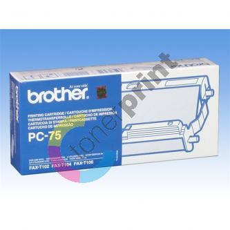 Fólie do faxu Brother PC-75, Fax T-104, T-106, 1*140s, 1ks, originál