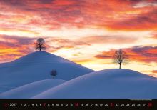 Nástěnný kalendář - Landscapes 2027 (kalendář s krajinou na zeď) (2)