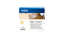 Papírové štítky Brother DK11247, 103mm x 164mm, bílá, 180 ks, pro tiskárny řady QL