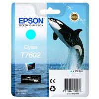 Inkoustová cartridge Epson T7602, C13T76024010, cyan, 25,9 ml, originál