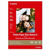 Canon Photo Paper Plus Glossy, foto papír, lesklý, A4, 210x297mm 260 g/m2, 20ks, PP-201