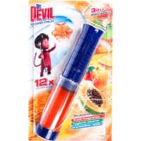 Dr. Devil 3v1 Point Block Tropic Fruit bodový WC blok 75 ml (1)