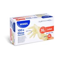 Rukavice latexové jednorázové XL/100ks